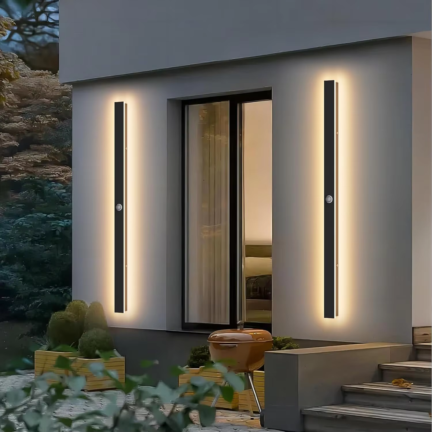 Modern linear wall light