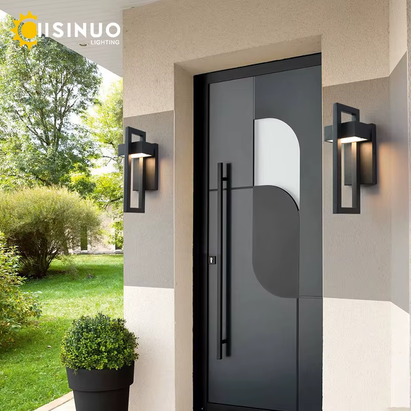 Waterproof retro outdoor LED wall lantern