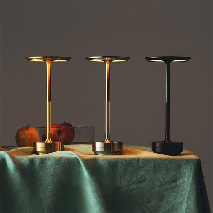 Rechargeable touch-control office lamp